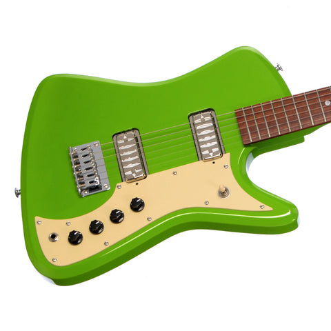 Airline Guitars Bighorn - Green - Vintage Reissue Electric - NEW!