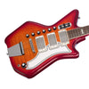 Airline Guitars Jetsons 3P FM - Cherryburst Flame - Tone Chambered Electric - NEW!