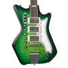 Airline Guitars Jetsons 3P FM - Greenburst Flame - Tone Chambered Electric - NEW!