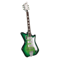 Airline Guitars Jetsons 3P FM - Greenburst Flame - Tone Chambered Electric - NEW!