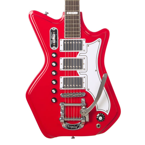 Airline Guitars Jetsons '59 3P DLX - Red - Vintage Reissue Offset Electric - NEW!