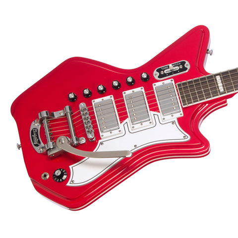 Airline Guitars Jetsons '59 3P DLX - Red - Vintage Reissue Offset Electric - NEW!