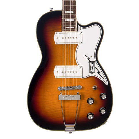 Airline Guitars Tuxedo - Sunburst - Hollowbody Vintage Reissue Electric Guitar - NEW!