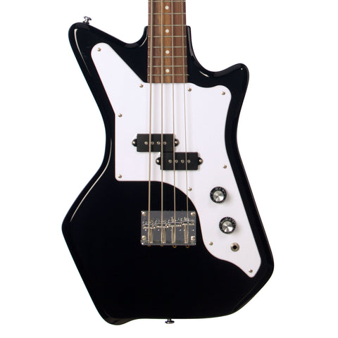 Airline Guitars Jetsons JR Bass - Black - 30.5" Short Scale Electric Bass Guitar - NEW!