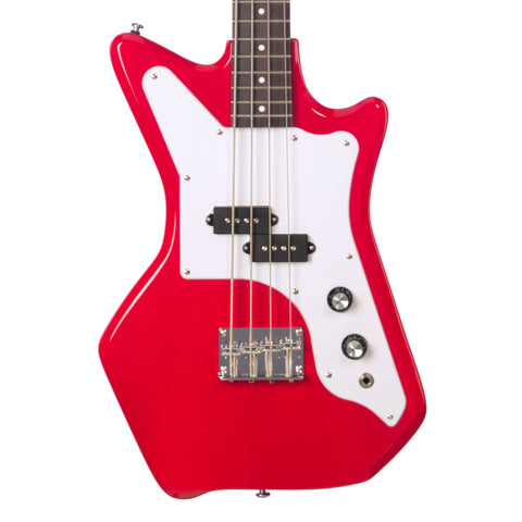 Airline Guitars Jetsons JR Bass - Red - 30.5" Short Scale Electric Bass Guitar - NEW!