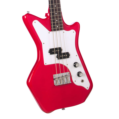 Airline Guitars Jetsons JR Bass - Red - 30.5" Short Scale Electric Bass Guitar - NEW!