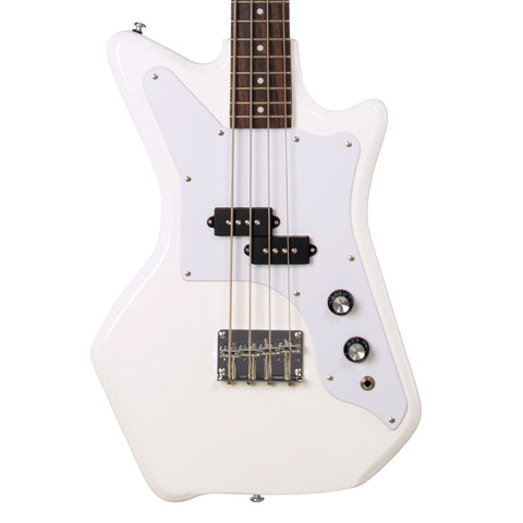 Airline Guitars Jetsons JR Bass - White - 30.5" Short Scale Electric Bass Guitar - NEW!