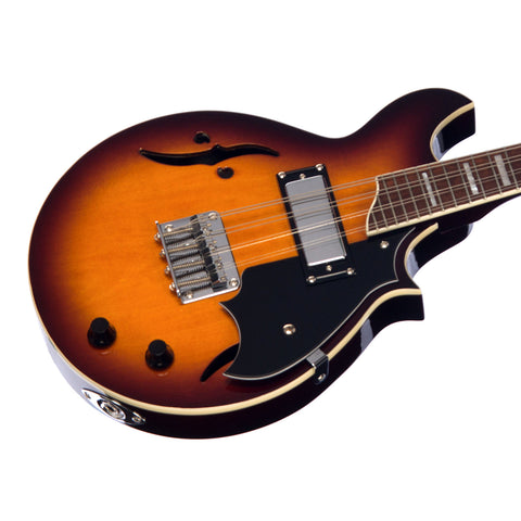 Airline Guitars H35 Batwing Mandolin - Honeyburst - Chambered Solidbody Electric - NEW!