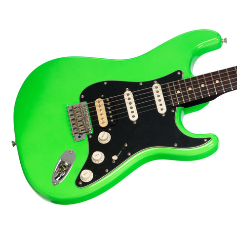 Fender Custom Shop MVP Stratocaster HSS NOS - Neon Green - Rosewood Neck w/ 2-Step Headstock - Dealer Select Master Vintage Player Series Electric Guitar - NEW!