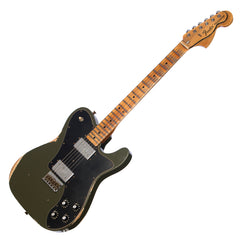 Fender Custom Shop MVP 1970s Telecaster Deluxe Relic - Aged Olive Drab - CuNiFe Wide Range Humbuckers - Dealer Select Master Vintage Player Series Electric Guitar - NEW!