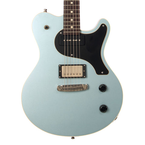 Nik Huber Guitars Krautster III - Worn Ice Blue Metallic - Custom Boutique Electric Guitar - USED!