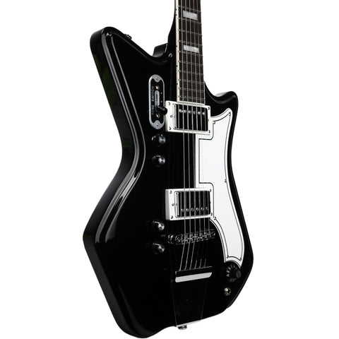 Airline Guitars Jetsons 2P Standard - Black - Tone Chambered Electric - NEW!