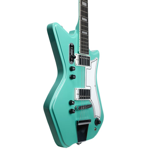 Airline Guitars Jetsons 2P Standard - Seafoam Green - Tone Chambered Electric - NEW!