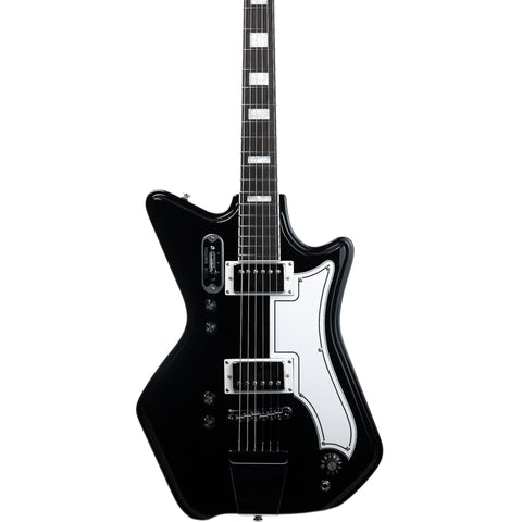 Airline Guitars Jetsons 2P Standard - Black - Tone Chambered Electric - NEW!