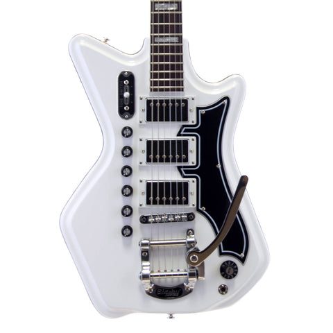 Airline Guitars Jetsons '59 3P DLX - White - Vintage Reissue Offset Electric Guitar - NEW!