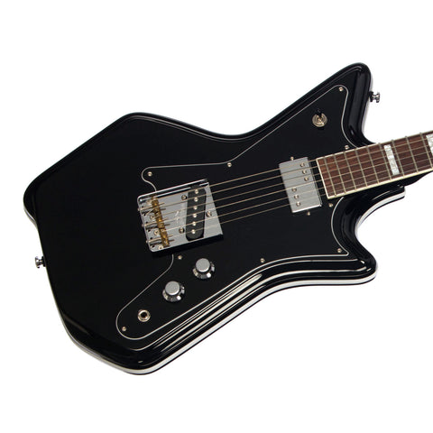 Airline Guitars Jetsons '59 2PT - Black - Tone Chambered Solidbody Electric Guitar - NEW!