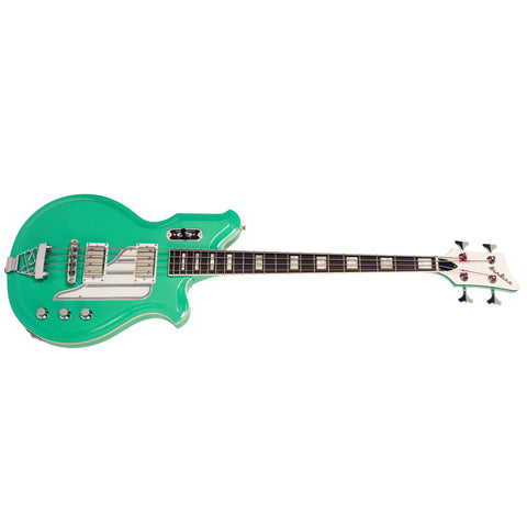 Airline Guitars MAP Bass - Seafoam Green - 30 1/2" Short Scale Electric Bass Guitar - NEW!