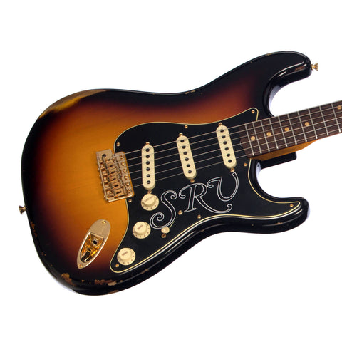 Fender Custom Shop Stevie Ray Vaughan Stratocaster Relic - Sunburst - Custom Artist Series SRV Signature Model - 9235001087 - NEW!