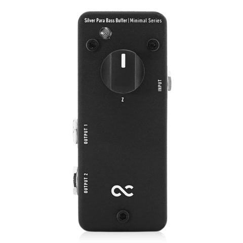 One Control Minimal Series Silver Para Bass Buffer OC-M-SPBB - Effects Pedal for Electric Guitar - NEW!