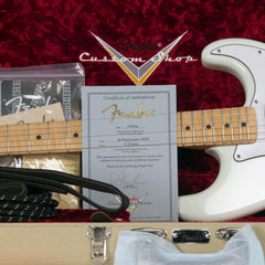 Used Fender Custom Shop MVP Series 1969 Stratocaster NOS 1-off in Olympic White