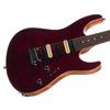 Suhr Custom Modern Carve Top Limited Edition - Chili Pepper Red